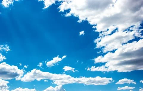 Sky with clouds Stock Photos