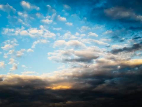 Sky with clouds Stock Photos