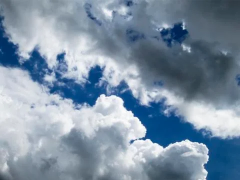Sky with clouds Stock Photos