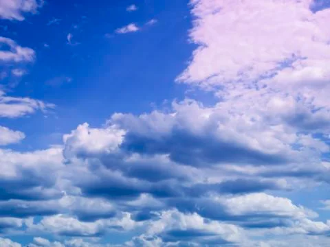 Sky with clouds Stock Photos