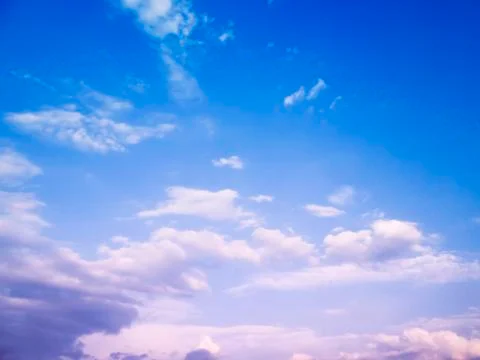 Sky with clouds Foto stock