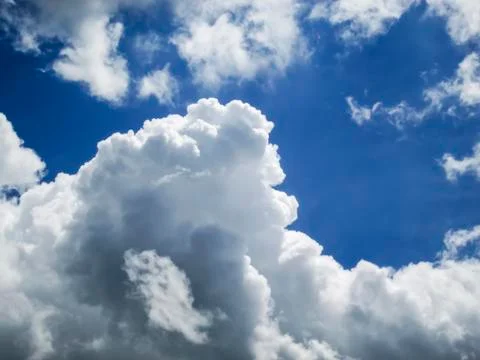 Sky with clouds Stock Photos