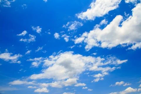 Sky with clouds Stock Photos