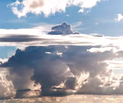 Sky with clouds Stock Photos