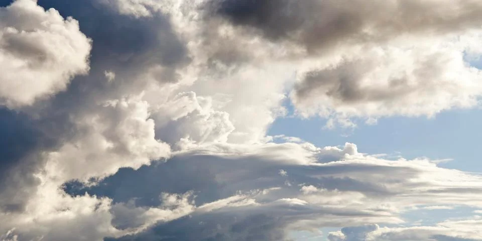 Sky with clouds Foto stock