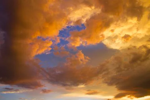 Sky clouds Stock Photos