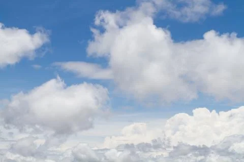Sky with clouds Foto stock