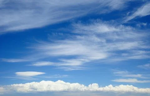 Sky with clouds Stock Photos