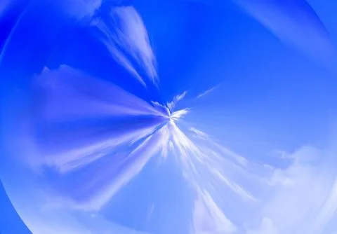 Sky with Clouds Foto stock