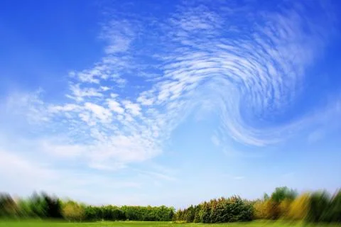 Sky with Clouds Stock Photos