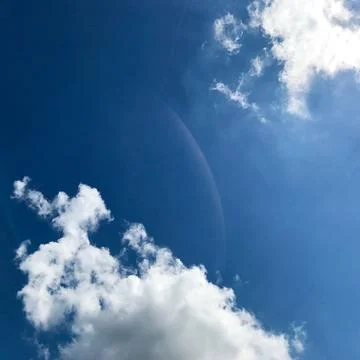 The sky with clouds. Foto stock