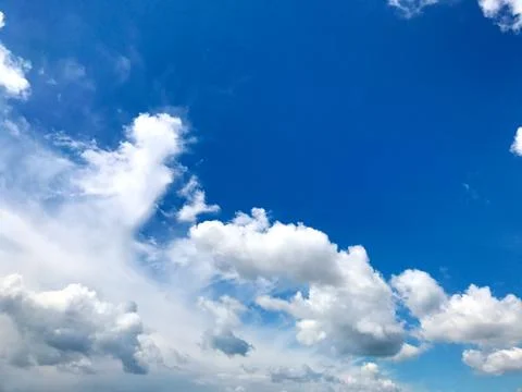 The sky with clouds. Stock Photos
