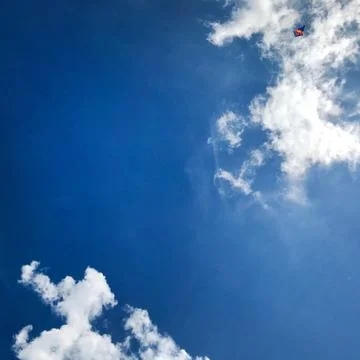 The sky with clouds. Stock Photos
