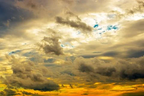 Sky with clouds Stock-Fotos