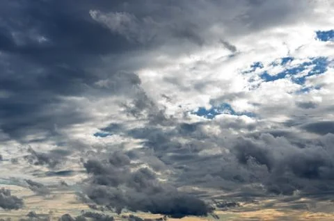 Sky with clouds Stock Photos
