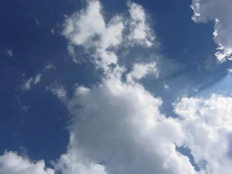 Sky with clouds Stock Photos