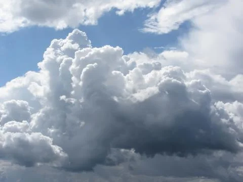 Sky with clouds Stock Photos