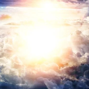 Sky clouds Foto stock