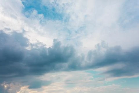 Sky with clouds. Stock Photos