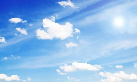 Sky with clouds Stock Photos