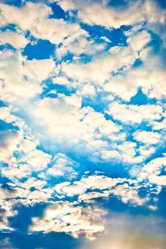 Sky with clouds Stock Photos