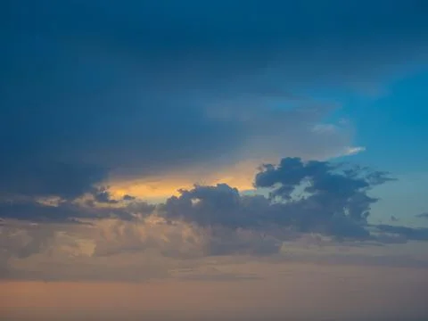 Sky with clouds Stock Photos