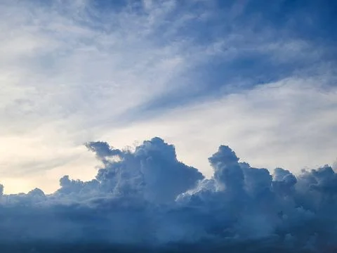 Sky with clouds Stock Photos