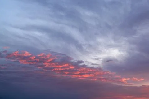 Sky with clouds Foto stock