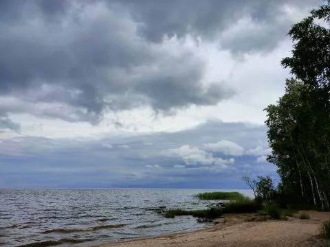Sky, clouds, shore 15 Stock Photos