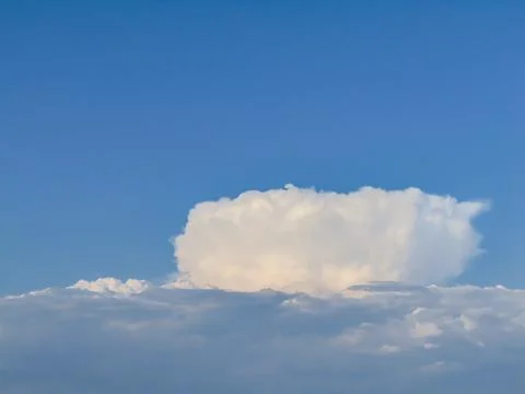Sky with clouds in the summer Photos