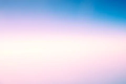 Sky with clouds at sunset or dawn, pink and blue color, clouds, natural backg Stock Photos