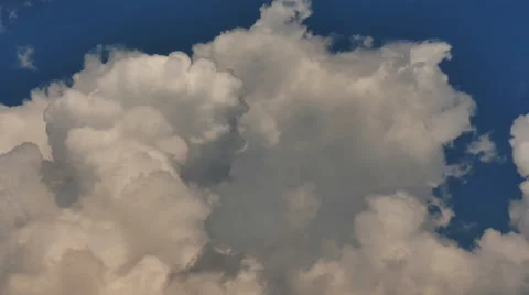 Sky clouds time lapse 4k Stock Footage