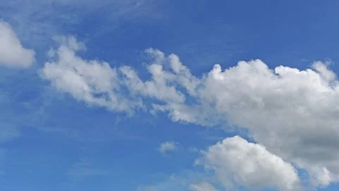 Sky with clouds, time lapse cloudscape. Stock Footage 304404859