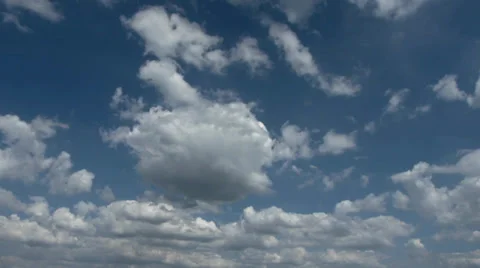Sky clouds time lapse Stock Footage 31080348