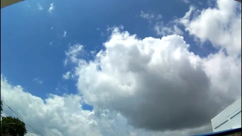 Sky, clouds, time lapse Vídeos de archivo 333489626