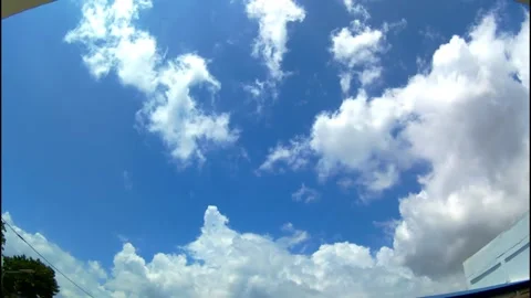 Sky, clouds, time lapse Vídeos de archivo 333489630