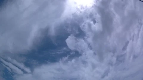 Sky, clouds, time lapse Vidéo 343072054