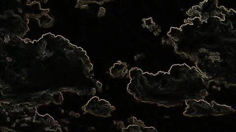 Sky with clouds (timelapse - emboss fx) Stock Footage 11147721