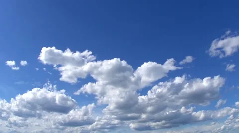 Sky with clouds. Timelapse Stock Footage 42042530