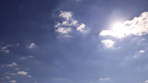 Sky clouds Timelapse, sun Timelapse, Stock Footage 227982203