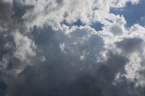 Sky with clouds view Stock Photos