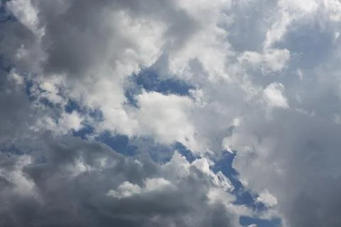 Sky with clouds view Stock Photos