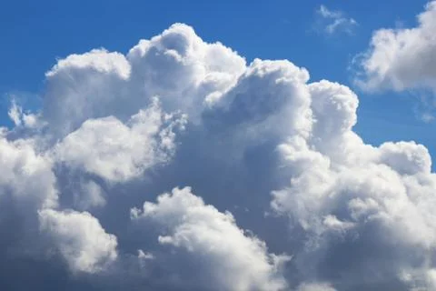 Sky cloudscape background. Clouds weather backdrop. Atmosphere nature pattern Foto stock