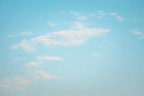 Sky cloudscape with blue sky and white clouds Stock Photos