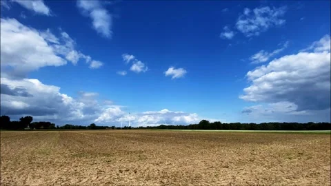 Sky, cloudscape, cloudy, weather, clouds, nature, storm, dark, blue Stock Footage 284445723