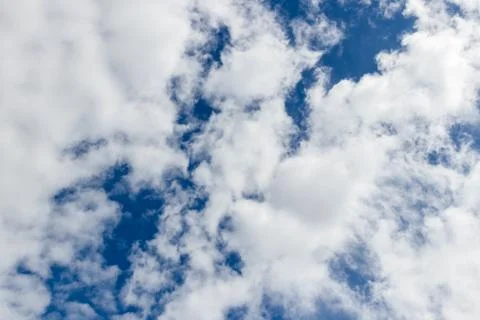 Sky clouds,sky with clouds and sun rays Stock Photos
