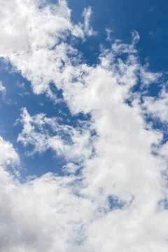 Sky clouds,sky with clouds and sun rays 库存照片