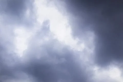 The sky is cloudy and there is a possibility of rain in the near future. Stock Photos