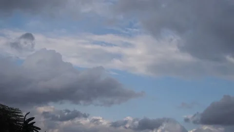 The sky is cloudy and the wind is blowing Stock Footage 301220621