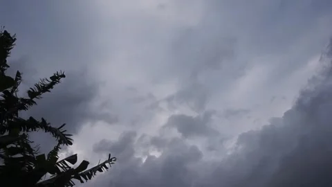 The sky is cloudy and the wind Stock Footage 301220922